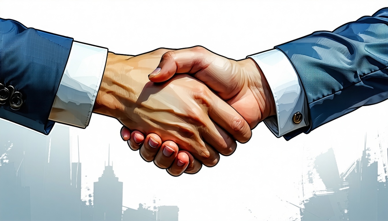 Parceiro do BIMI com um aperto de mão-3