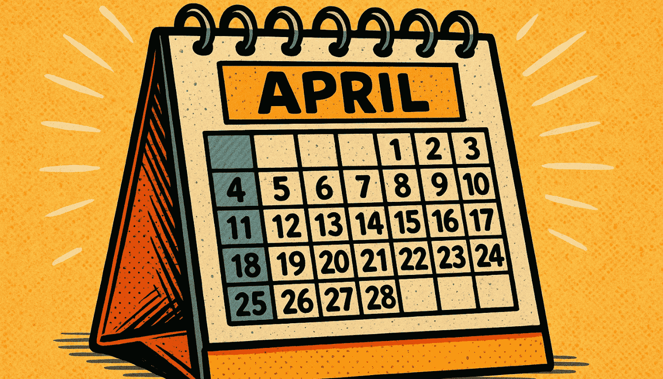 Calendário de mesa BIMI