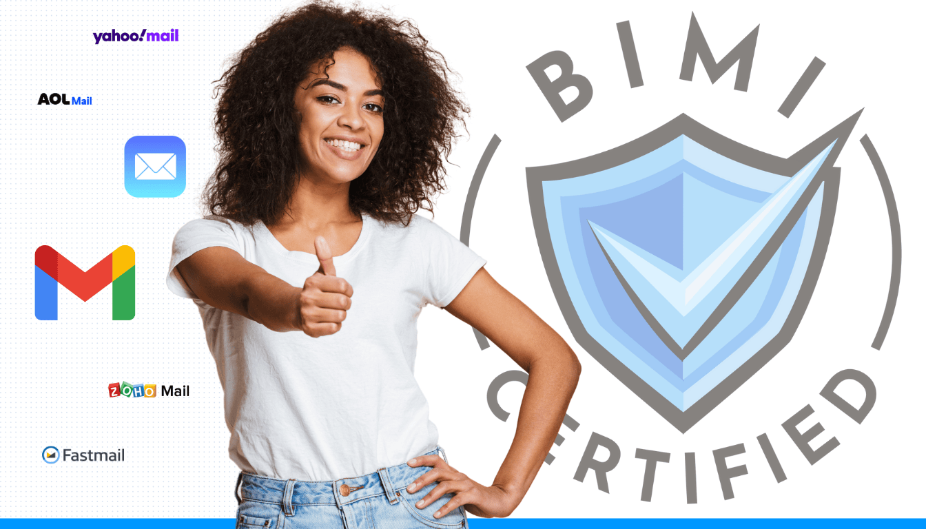 Principais fornecedores de correio eletrónico que suportam a BIMI
